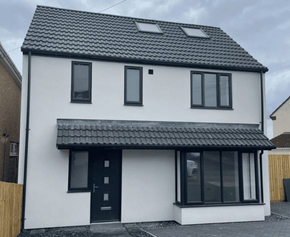 After photo of a building project